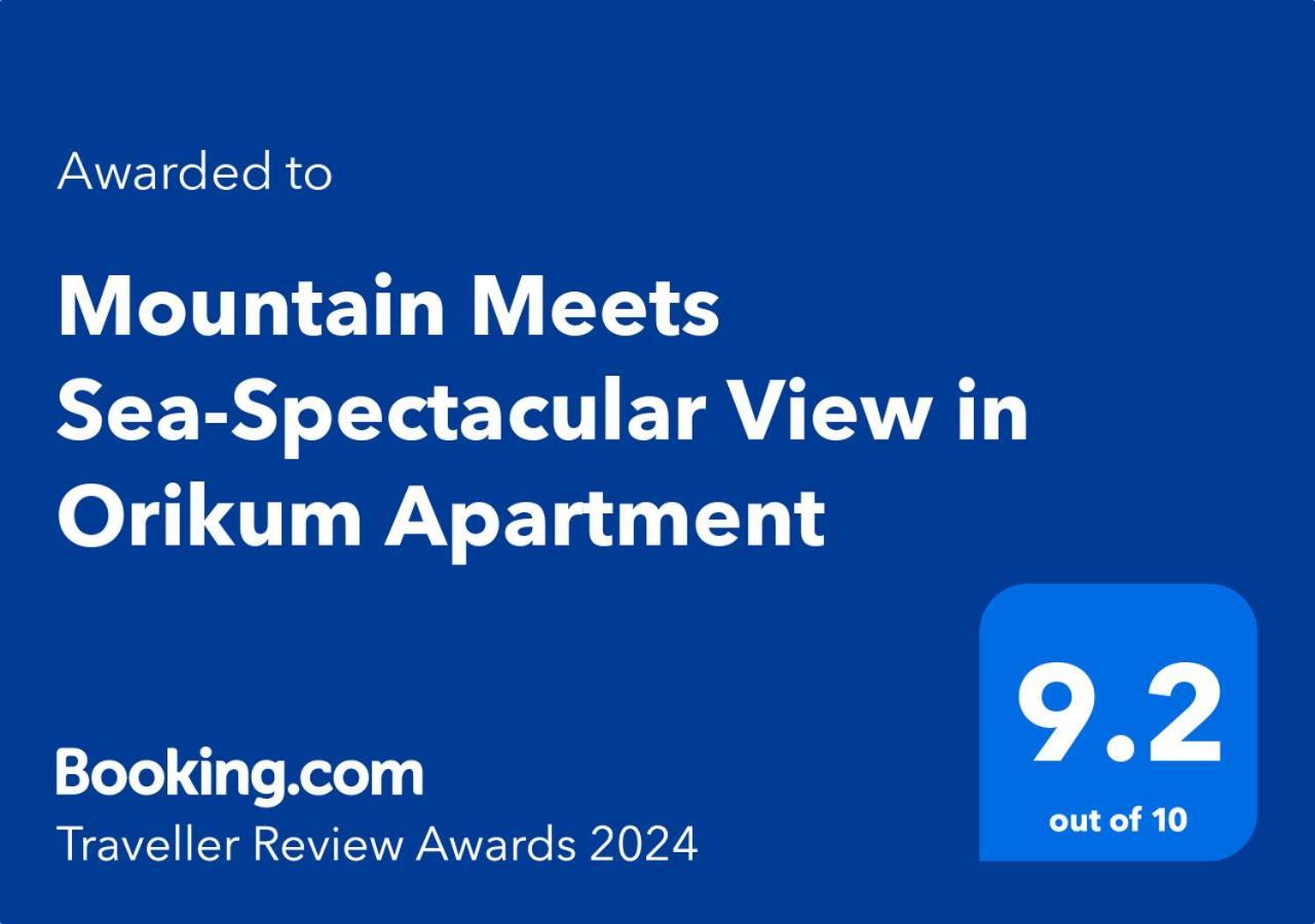 Mountain Meets Sea-Spectacular View In Orikum Apartment Eksteriør bilde